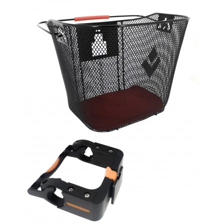 Panier acier XXL noir universelle
