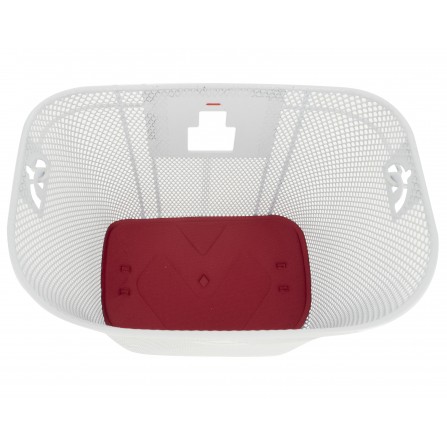 Panier acier XXL blanc avec fixation DMTS universelle