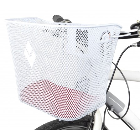 Panier acier XXL blanc avec fixation DMTS universelle