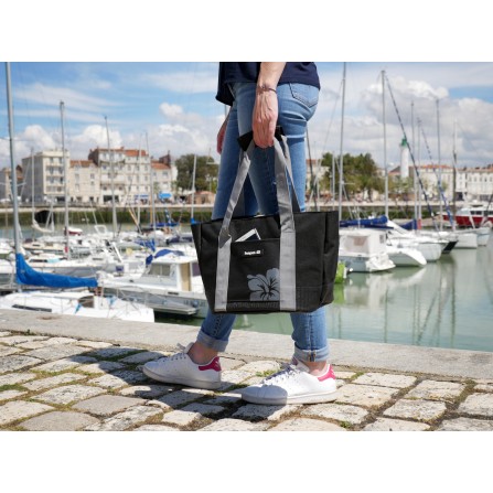 Panier avant shopping noir + fix. mts