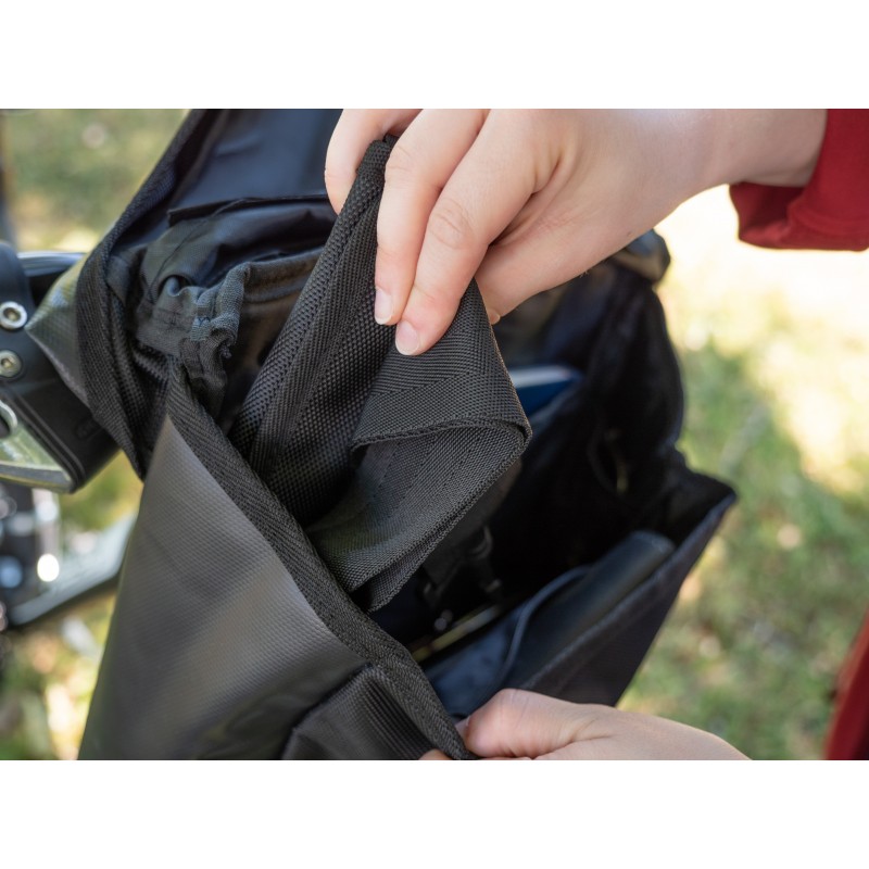 HAPO G Sac avant vélo 10 litres fixation guidon MTS3