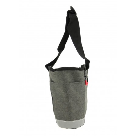 Panier avant shopping gris + fix. mts