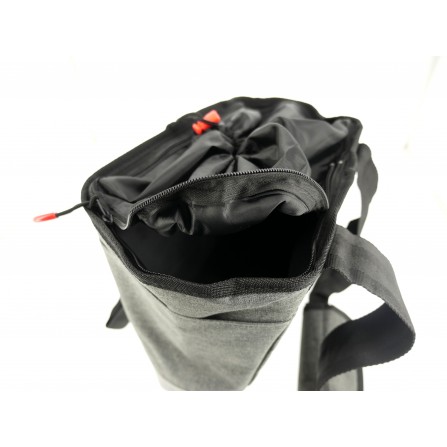 Panier avant shopping gris + fix. mts