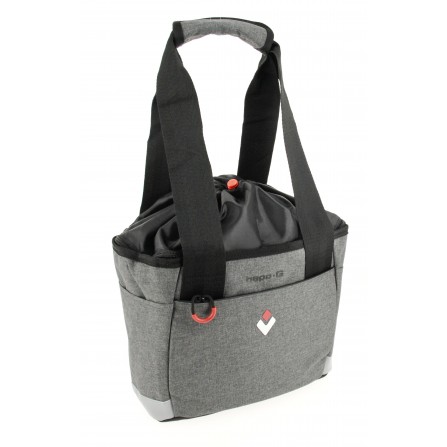 Panier avant shopping gris + fix. mts