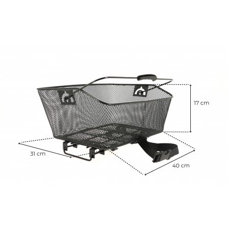 Panier arrière metal