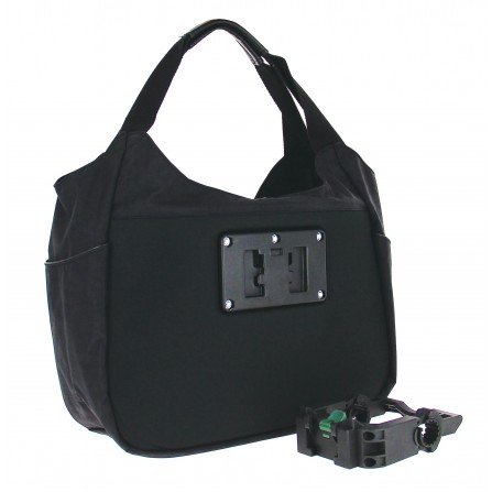 Panier shopping premium Noir - Fixation MTS3 E-BIKE