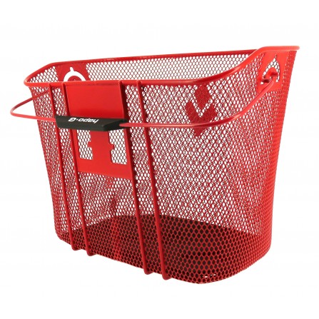 Panier Acier XXL rouge