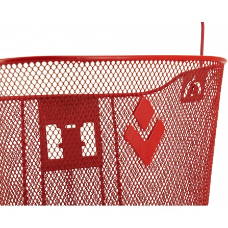 Panier Acier XXL rouge