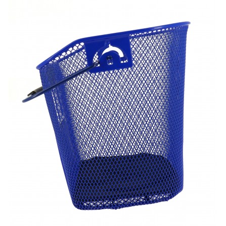 Panier Acier XXL bleu + Fixation MTS3 pour E-Bike