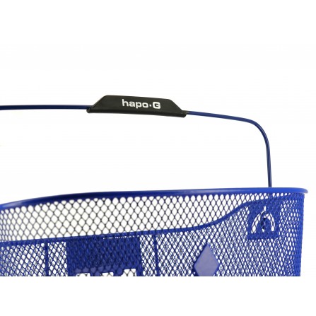 Panier Acier XXL bleu + Fixation MTS3 pour E-Bike