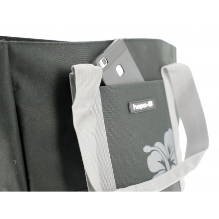 Panier avant shopping noir + fix. mts
