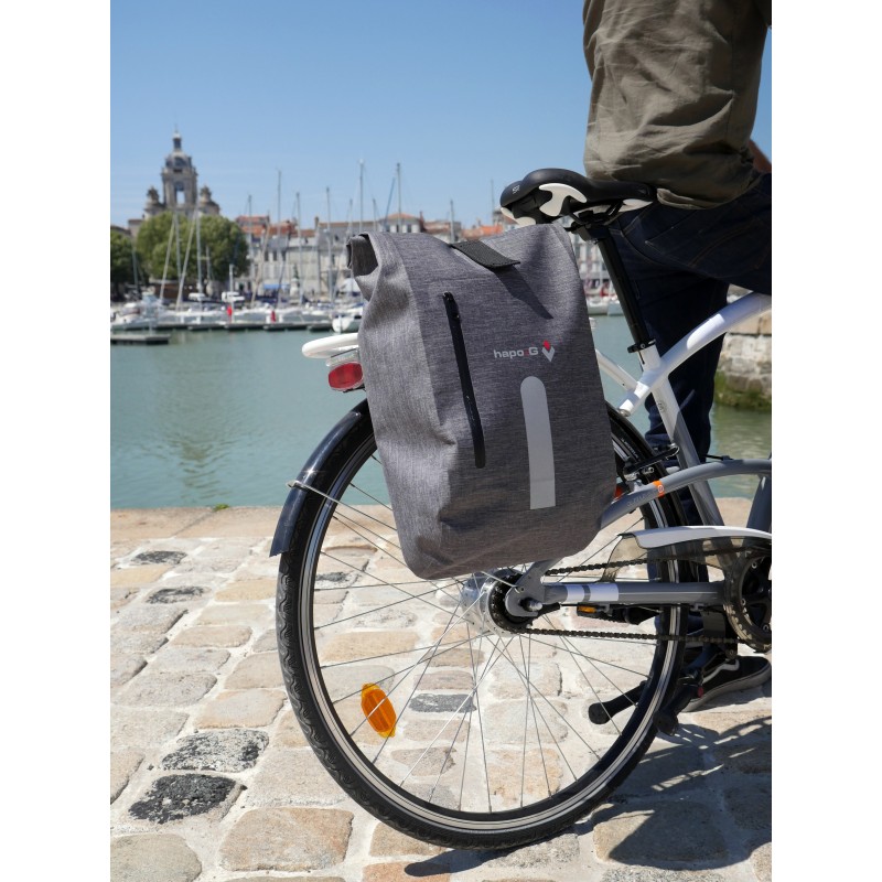 Hapo-G Support vélo smartphone étanche avec fermeture par enroulement