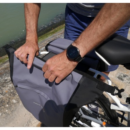 Sacoche arrière à pont 2x23 Litres waterproof