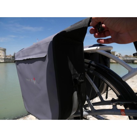 Sacoche arrière à pont 2x23 Litres waterproof