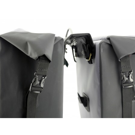 Sacoche arrière à pont 2x23 Litres waterproof