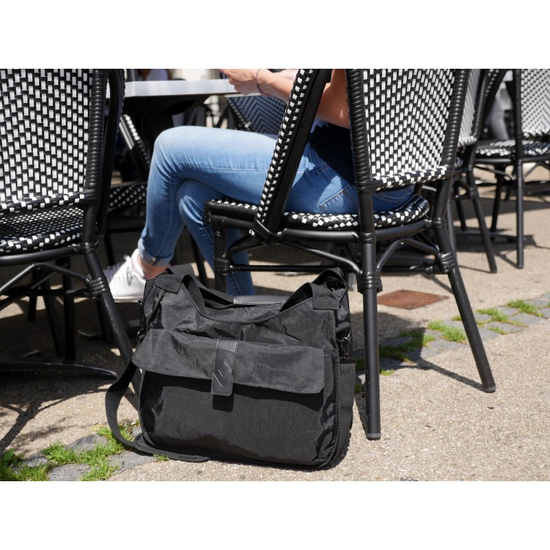 Sac Vélo Étanche Capacité 13L Fixation Porte-Bagages Arrière Sahoo Noir -  Jumpl