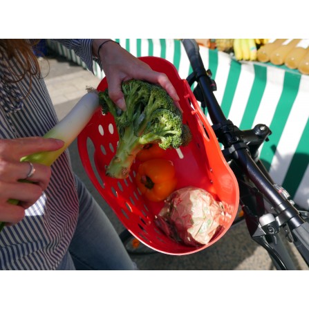 Panier Trendy One fixation avant MTS3 rouge