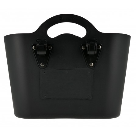 Panier Trendy One fixation porte-bagages noir