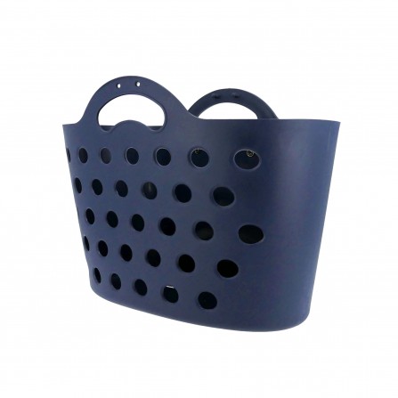 Panier Trendy One fixation porte-bagages bleu foncé
