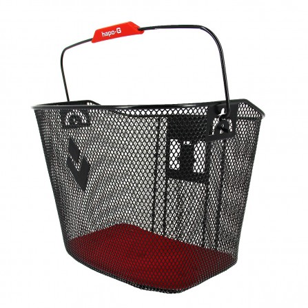 Panier Acier XXL noir  + Fixation MTS3 pour E-Bike