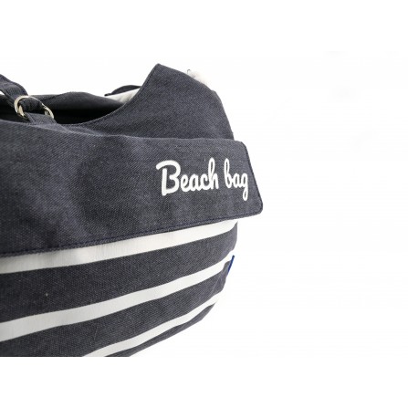 Panier shopping Collection BEACH bleu  fixation Mts 3