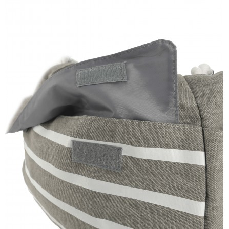 Panier shopping Collection BEACH gris fixation Mts 3