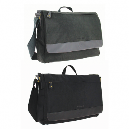 Sac messenger premium Noir